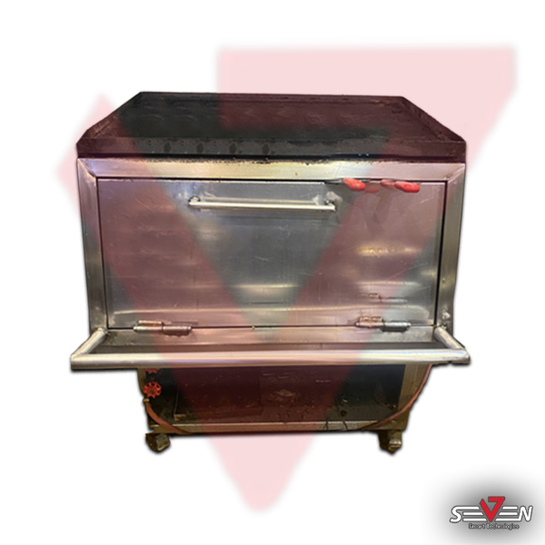 شواية سمك نيكل كروم زهرة واحدة (٢) بيت نار - Seven Cameras